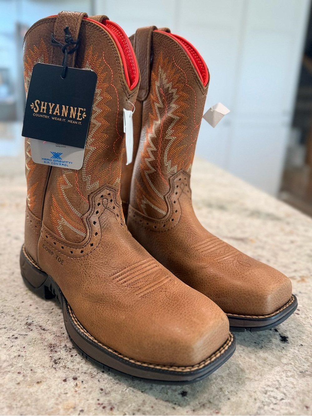 SHYANNE WOMEN'S DRIFTING WESTERN WORK BOOTS - COMPOSITE TOE